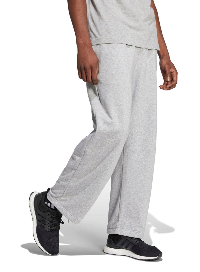 Adidas Essentials Wide Leg 3 Bar Logo Joggers - Image 5