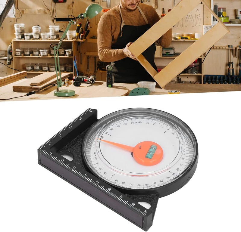 Aramox Angle Finder, High Accuracy Degrees Measuring Tool Sturdy Durable Plastic Material with Clear Scale for Carpentry Woodworking Metalworking - Image 5
