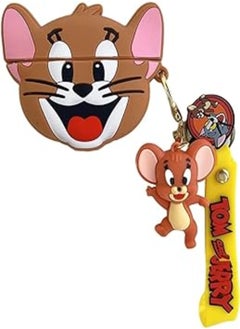 Generic For Apple Airpods Pro 2 Case Cover Cartoon Cute Funny Anti-Fall Protective Case Cover For Apple Airpods Pro 2 (Jerry) 