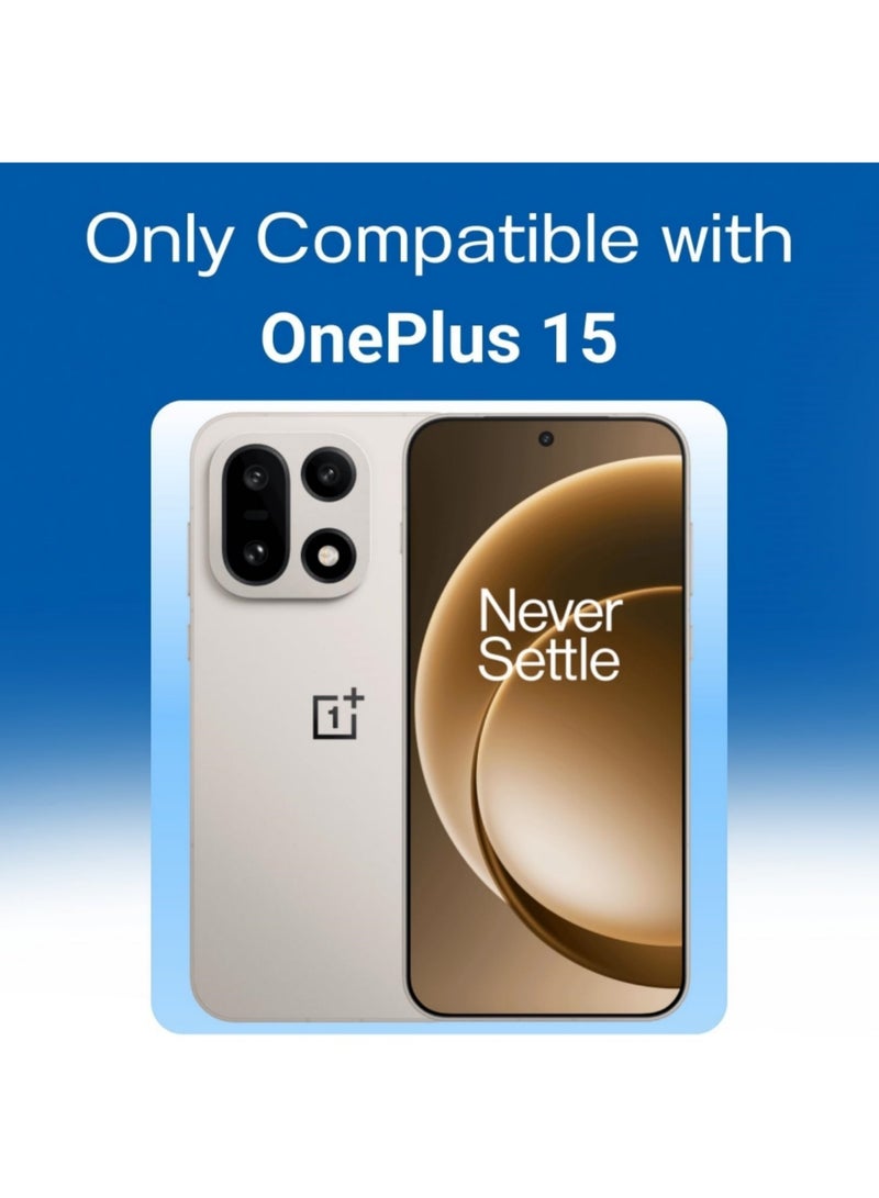 Adando OnePlus 15 Case Compatible with MagSafe, Carbon Fiber Texture Cover with Flexible Silicone Bumper, Rugged Slim Fit, Anti-slip Shockproof Protective Shell (Black) - Image 2