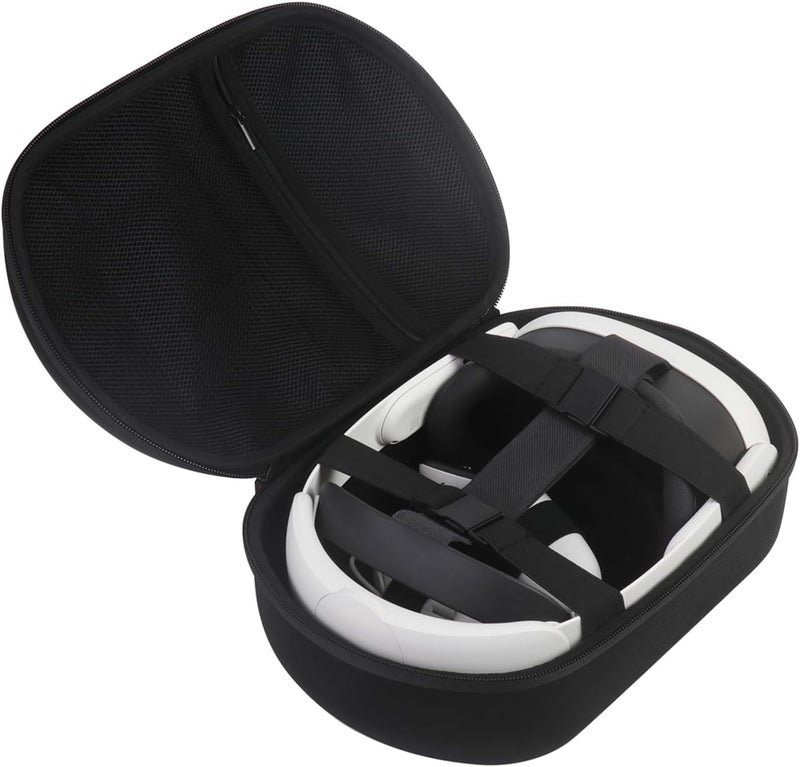 JSVER Carrying Case for Meta Quest 3S Hard Trave Case for Oculus Quest 3 Quest 3S Quest 2 Vision Pro VR Headset Storage Case For Meta Quest 3 Official Elite Strap Controllers and Accessories ufeff - Image 1