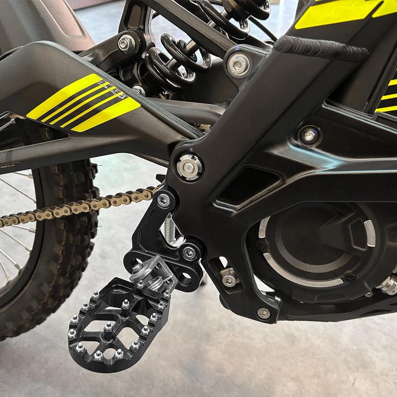 smotrcc Sur Ron Foot Pegs Bracket CNC Aluminum - Image 2