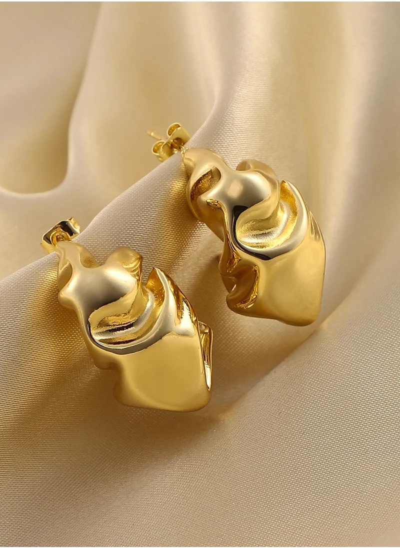 سوهي Women's The Crumble Hoop Earrings