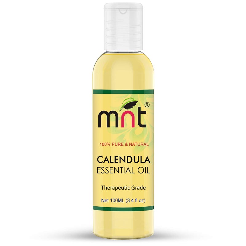 MNT Calendula Essential Oil (100ml) 100% Pure Natural & Undiluted For Skin care