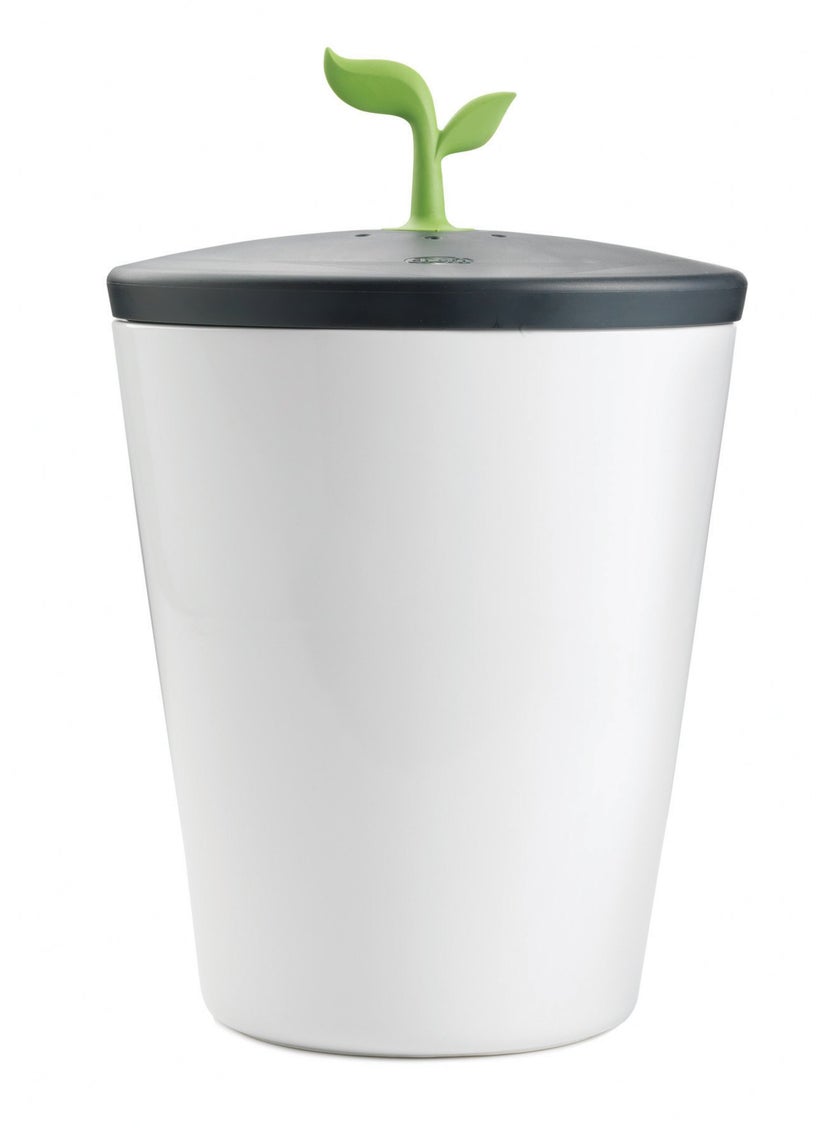 Chef'n Chefn 401420120 EcoCrock Counter Compost Bin Black and White 33 liter 1 