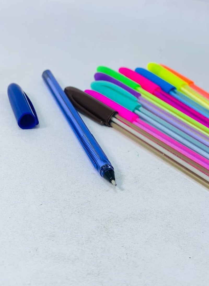 بريما طقم الأقلام الفسفوري الأقلام بالالوان المختلفة  عدد الاقلام :6 اقلام - Image 2