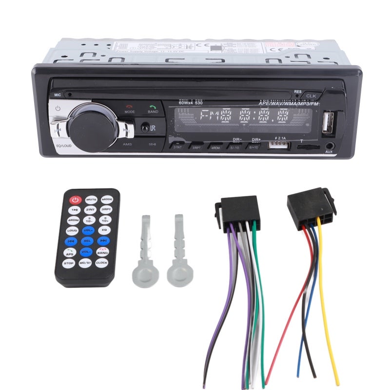 Car Bluetooth MP3 Player with Dual USB Charger for Lossless Music - AUX Input Hands-Free Call for Car Radio MP3 Player - Image 1