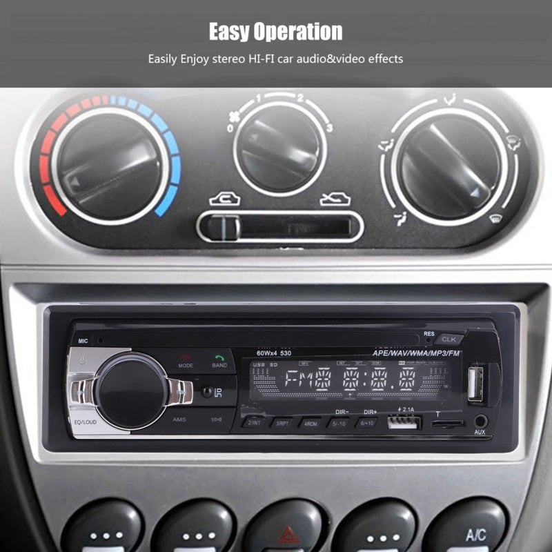 Car Bluetooth MP3 Player with Dual USB Charger for Lossless Music - AUX Input Hands-Free Call for Car Radio MP3 Player - Image 5