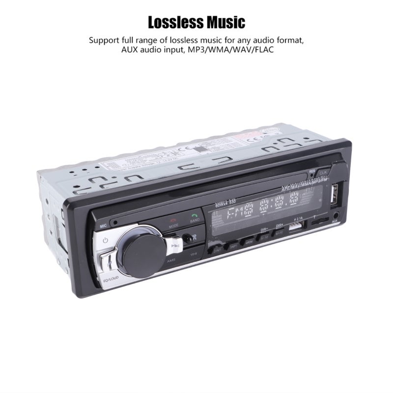 Car Bluetooth MP3 Player with Dual USB Charger for Lossless Music - AUX Input Hands-Free Call for Car Radio MP3 Player - Image 3