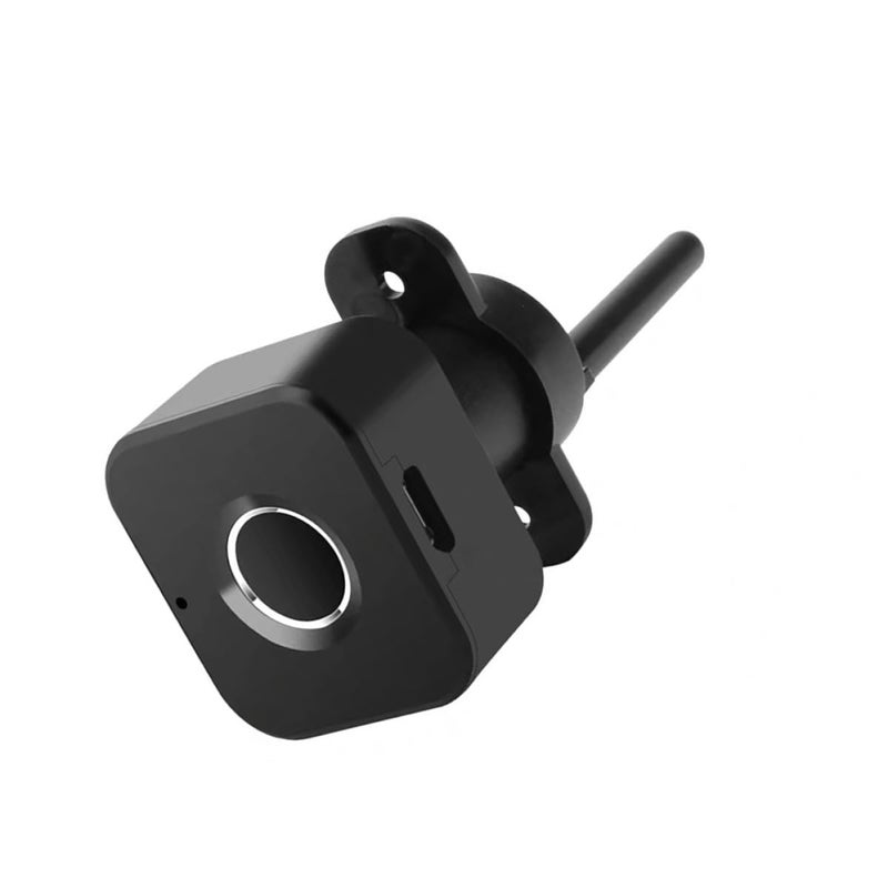 القفل الذكي للدرج ببصمة الإصبع القابلة لإعادة الشحن عبر USB، فتح باليد اليمنى للأمان المنزلي - Image 2