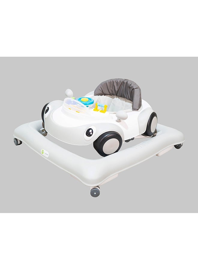 mini panda Lilâ€™ Go Kart Walker, Silver - Image 5