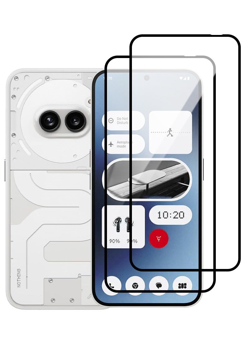 Theodor Pack of 2 Tempered Glass Screen Protector With 9H hardness For Nothing Phone (2a) - Image 1