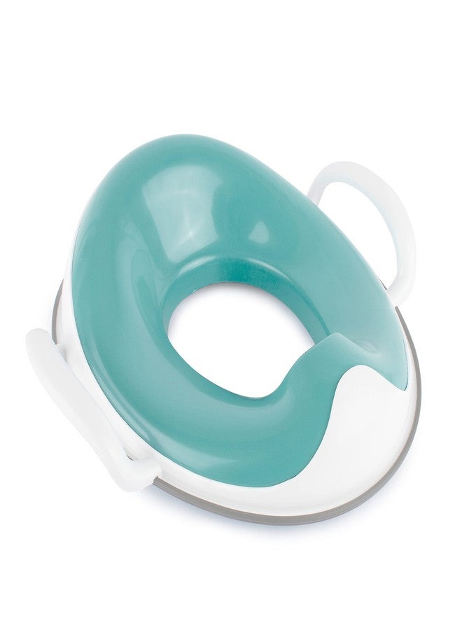 Prince Lionheart Tinkle Trainer Potty Seat - Sturdy Handles, Splash Guard, Non Slip Base - Fits Most Toilets, Comfortable Design - Glacier - Image 1
