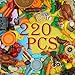 Pamvava 220pcs City Food Accessories Building Block FriendsPeople Picnic Toys Kitchen Restaurant Comida DIY Pieces FruitPizzaCheeseIce CreamTurkey Parts Money Bricks for Extra Set - Image 4
