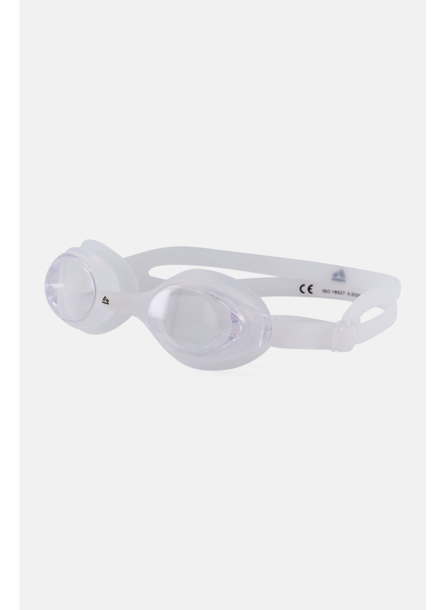 RBX Men Brand Logo Swimming Goggle, White  - Image 2