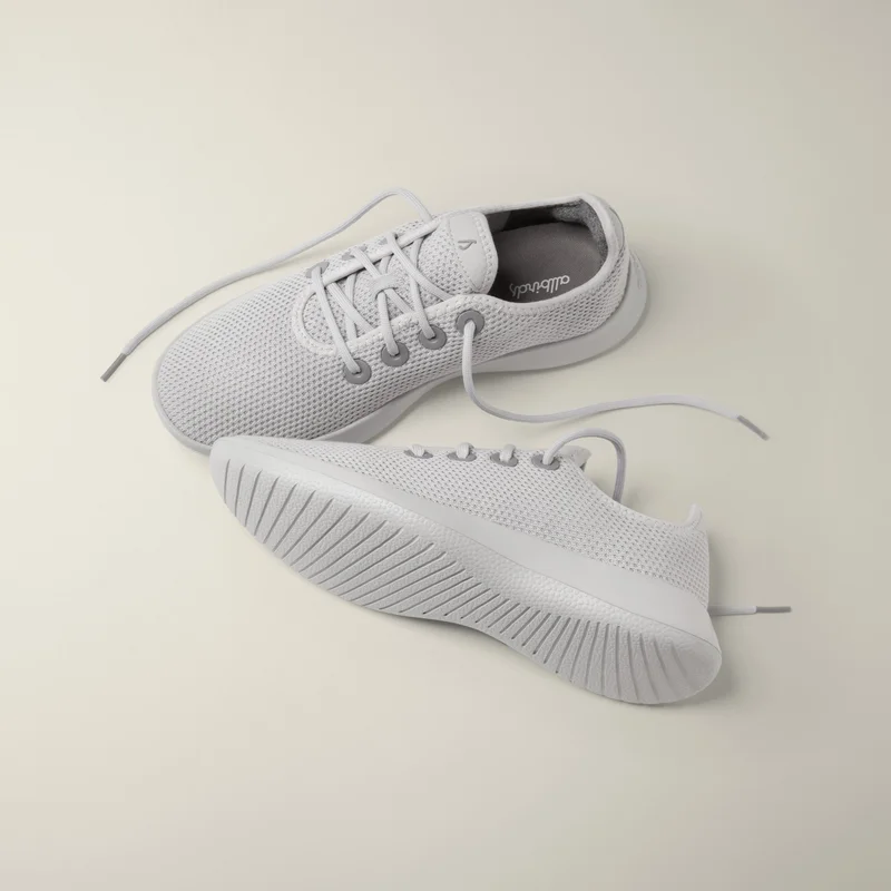 Allbirds  Men's Tree Runners - Light Grey (Light Grey Sole) for Men | Best Price UAE