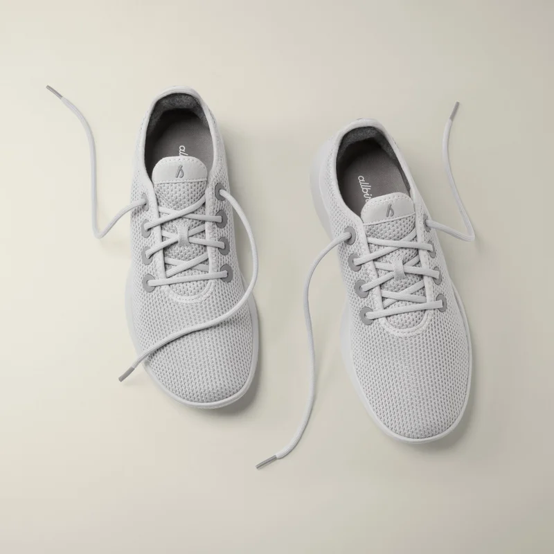 Allbirds  Men's Tree Runners - Light Grey (Light Grey Sole) for Men | Best Price UAE