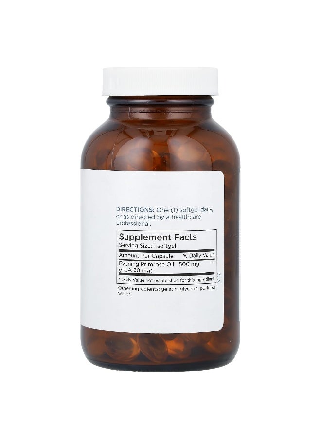 Metabolic Maintenance - Metabolic Maintenance, Evening Primrose Oil, 500 mg, 180 Softgels - Image 1