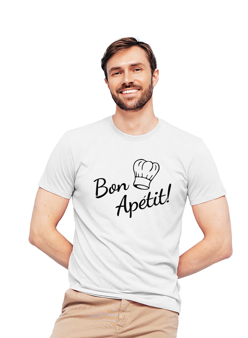 Fashion World Cotton T-shirt Printed with High-quality chef hat - Image 1