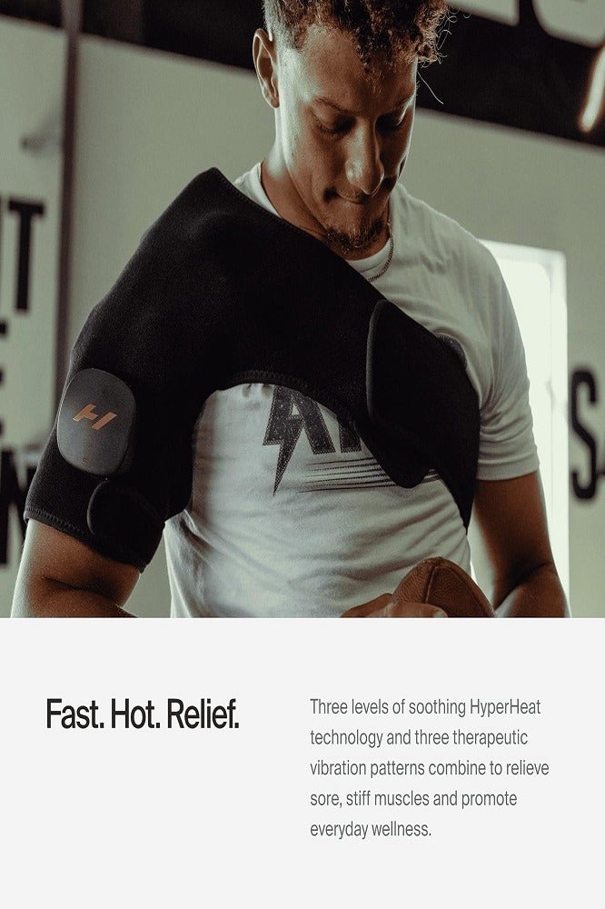 Hyperice Venom 2 Shoulder Heated Vibration Massage Therapy Recovery - Left Side - Image 3