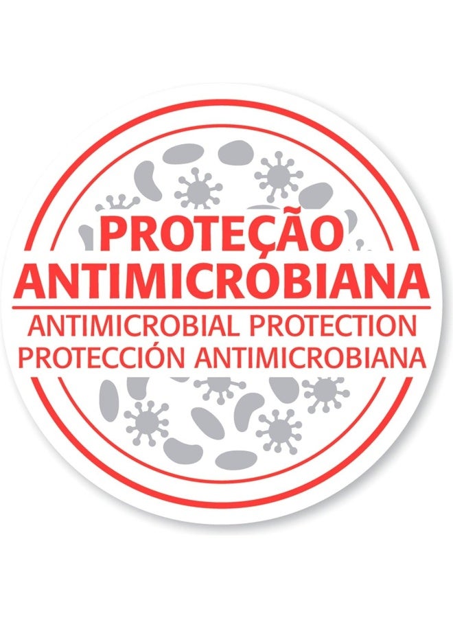 ترامونتينا سكين ترامونتينا الاحترافية للحوم مقاس 8 بوصات بشفرة من الفولاذ المقاوم للصدأ ومقبض من البولي بروبيلين الأزرق مع حماية مضادة للميكروبات - Image 4