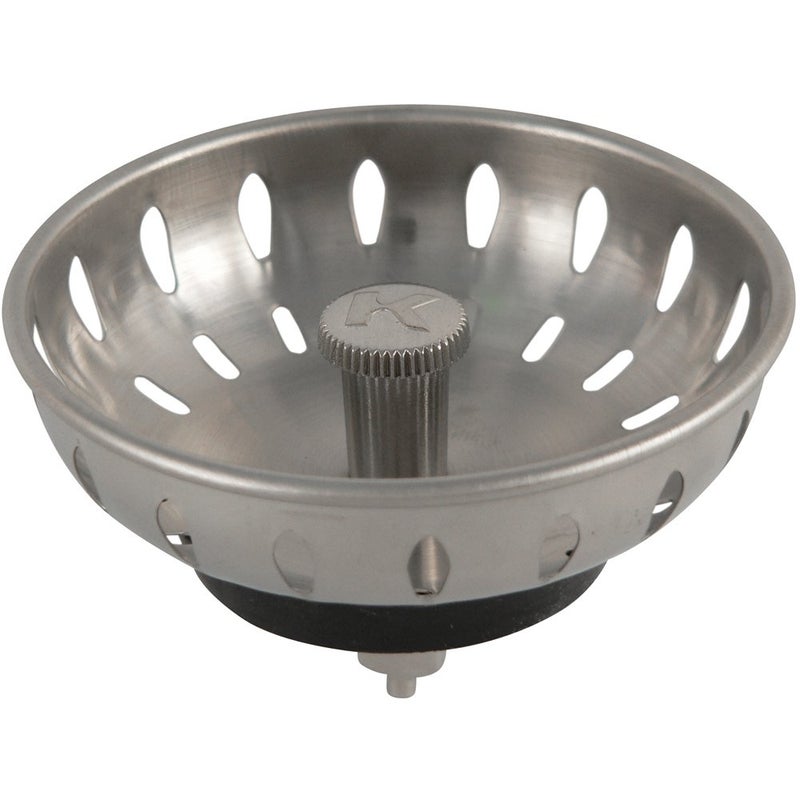 Keeney K82022DSBN Replacement Fixed Post Strainer Basket Brushed Nickel