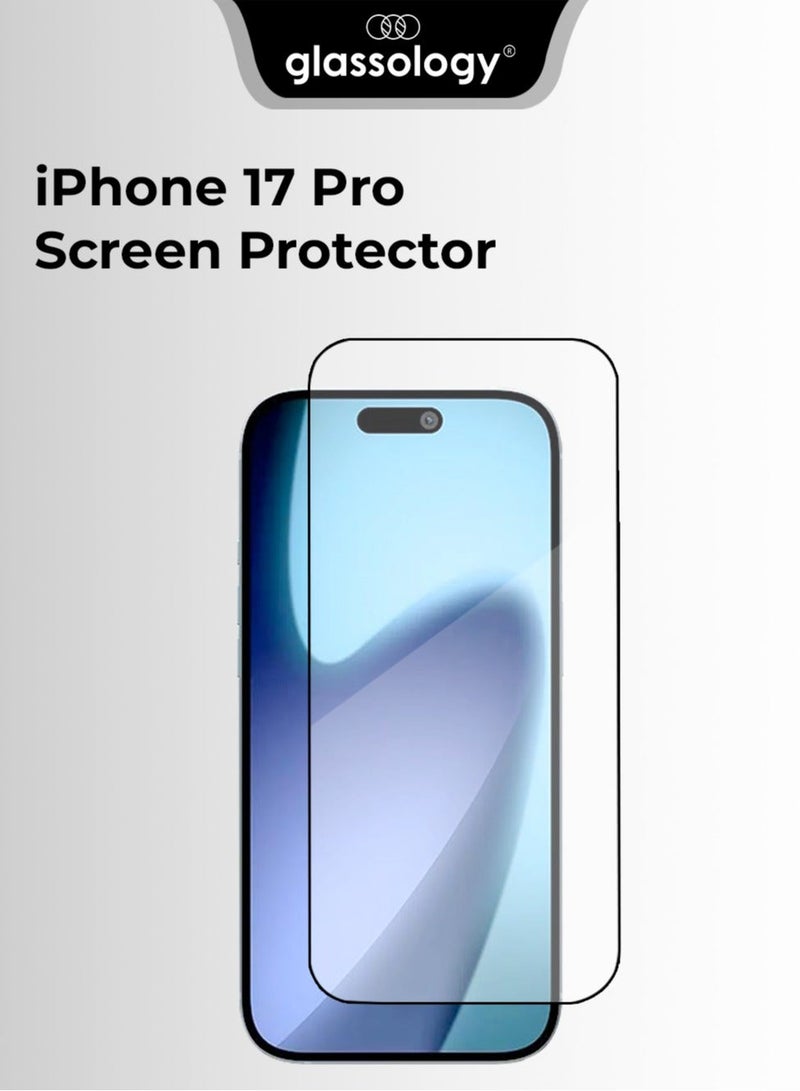 glassology iPhone 17 Pro White Essentials Bundle – MagSafe Ring Stand Case + Ultra-Clear Screen Protector - Image 2