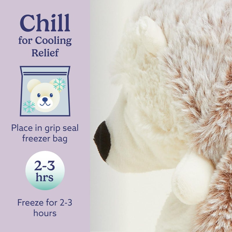 warmies Microwavable & Weighted Stuffed Animals, Hedgehog - Heated Stuffed Animal Plushie for Warmth & Comfort - Cute Soft Plush Toys for Adults & Children (Boys, Girls, Babies & Toddlers) - Image 5