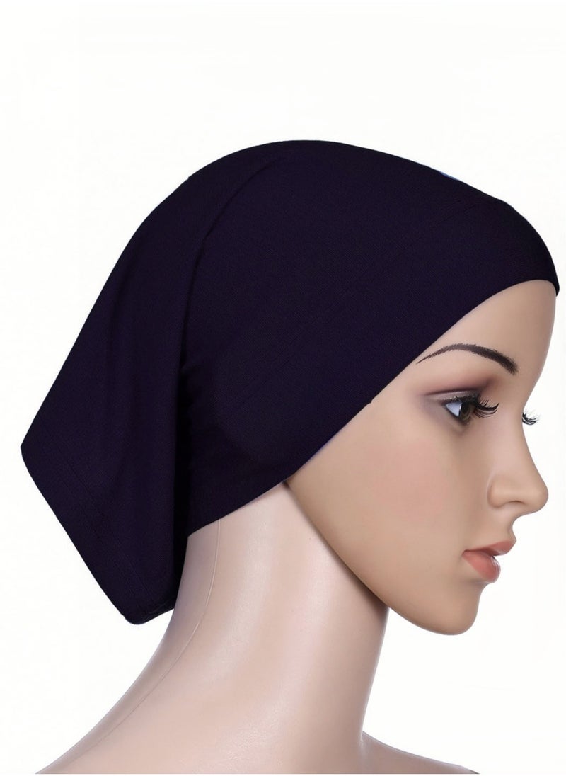 Generic - Hijab Undercap Scarf for Women Men Turban Head Wraps Solid Color Tube Unisex - Image 1