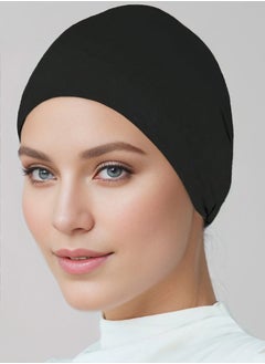 Hijab Undercap Scarf for Women Men Turban Head Wraps Solid Color Tube Unisex