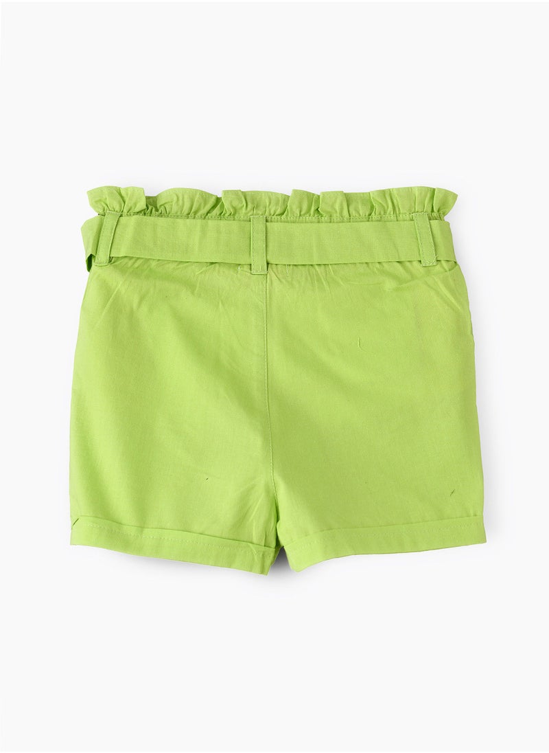 Jelliene Solid Woven Shorts  - Image 2