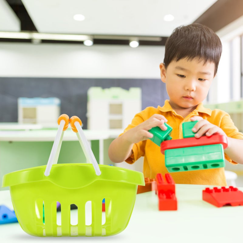 2 Pcs Simulation Storage Basket Toy Pretend Play Toy Kids Early - Image 5