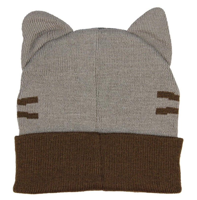 Pusheen قبعة بوشين الصوفية مع آذان، رمادي، قياسي - Image 2