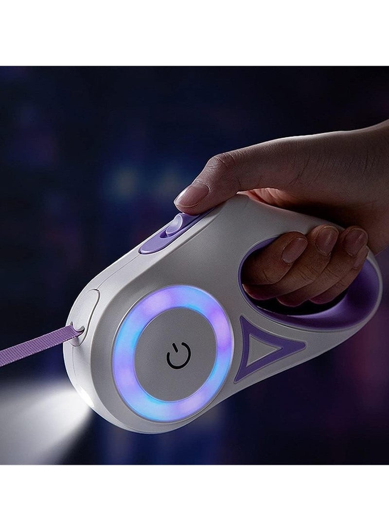 عام سلسلة كلب LED الخفيفة مع حزام نايلون مرن تلقائيًا عالي الجودة للمشية، حبل مشية متين للكلاب، منتجات للحيوانات الأليفة” - Image 5