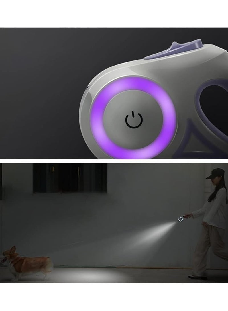 عام سلسلة كلب LED الخفيفة مع حزام نايلون مرن تلقائيًا عالي الجودة للمشية، حبل مشية متين للكلاب، منتجات للحيوانات الأليفة” - Image 3