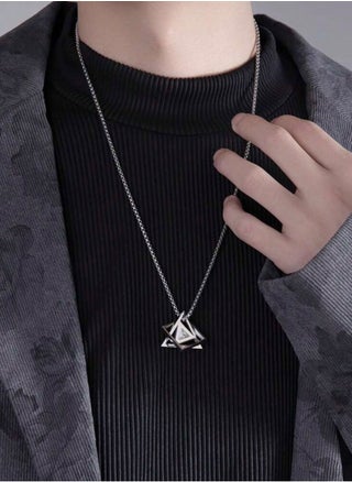 Silver Plated Stainless Steel Necklace For Men - pzsku/ZD156E24FB58B9EC6A873Z/45/_/1698581303/558d7ca5-b7c1-4299-903f-ee089e20d8bd