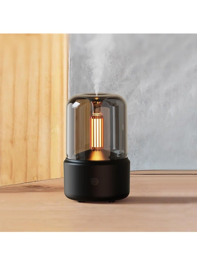 أوساويك منتشر الزيت الأساسي، 150 مل منتشر العلاج بالروائح مع وظيفة إيقاف التشغيل التلقائي، منتشر بالموجات فوق الصوتية للزيوت الأساسية، مرطب رطب بارد مع أضواء دافئة، لمنزل وأوفيس - Image 1