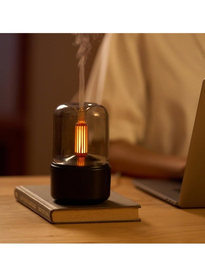 أوساويك منتشر الزيت الأساسي، 150 مل منتشر العلاج بالروائح مع وظيفة إيقاف التشغيل التلقائي، منتشر بالموجات فوق الصوتية للزيوت الأساسية، مرطب رطب بارد مع أضواء دافئة، لمنزل وأوفيس - Image 5