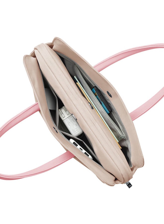 Bubm 14-inch Laptop Handbag For Huawei Notebook Apple Computer Women's Business Travel Fashion Briefcase - Image 4