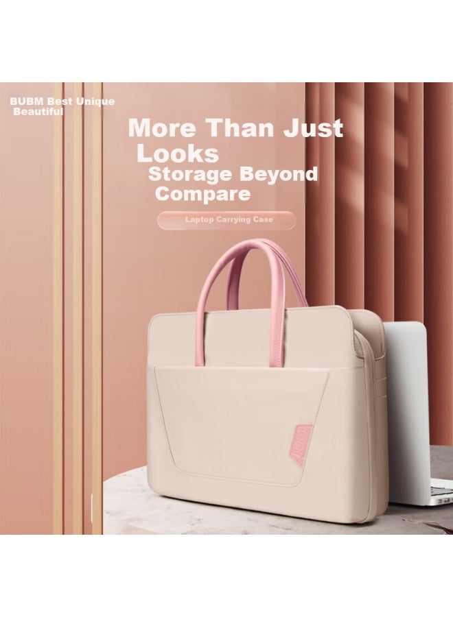 Bubm 14-inch Laptop Handbag For Huawei Notebook Apple Computer Women's Business Travel Fashion Briefcase - Image 1