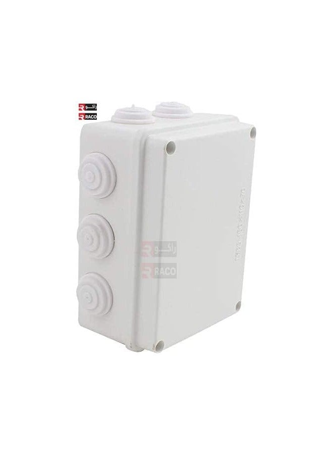 RACO Waterproof Sleeve Box Electrical Junction Box Enclosure with Wall Bracket Wide Application 190x140x70 - Image 3