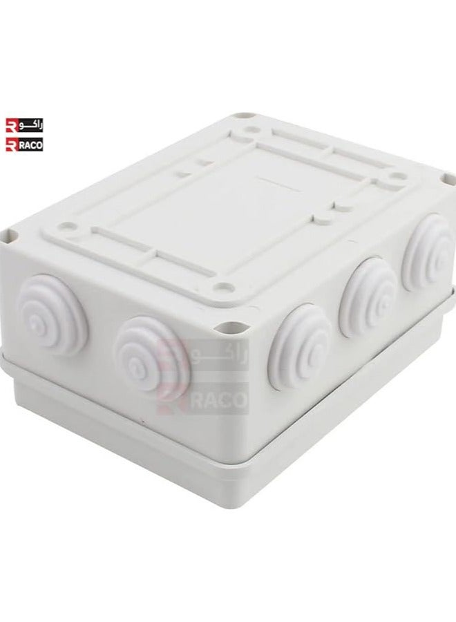 RACO Waterproof Sleeve Box Electrical Junction Box Enclosure with Wall Bracket Wide Application 190x140x70 - Image 5