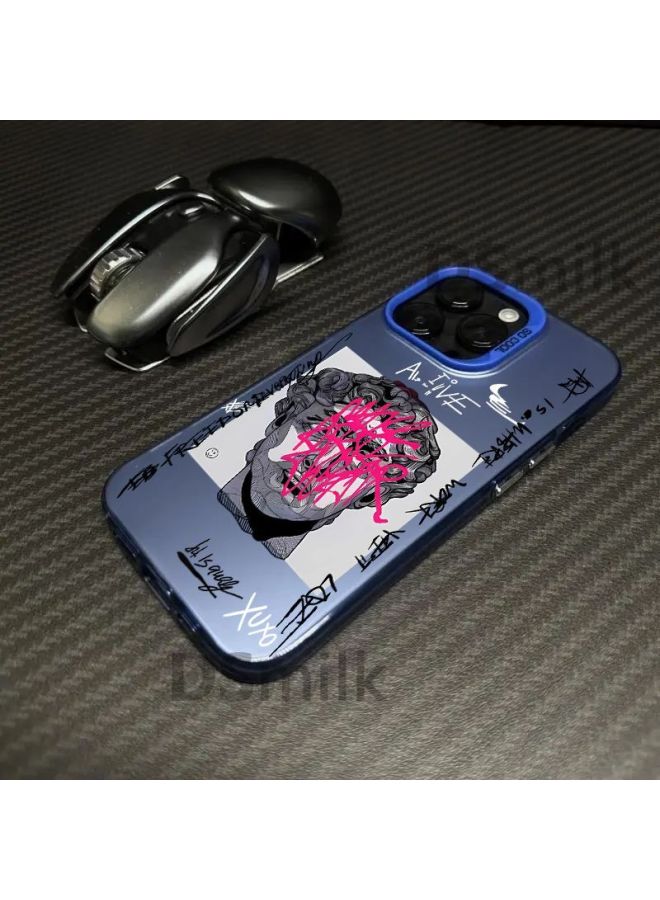 David Iphone15pro Mobile Phone Case 15 Laser Case 14 Apple 12 Anti-fall 11xsmax Hard 78