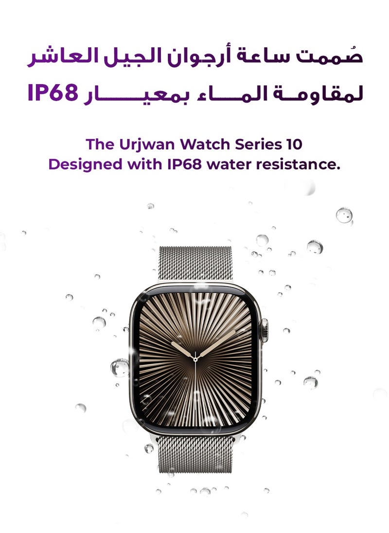 Smartwatch 10th Gen – Silver, 46mm | AMOLED Ultra-Clear Display, Photo Display Feature, Exclusive App, “Remember You” instance messaging, Slimmer Design with Reduced Bezels, New Colors with Extra Strap, Call & Notification Support.