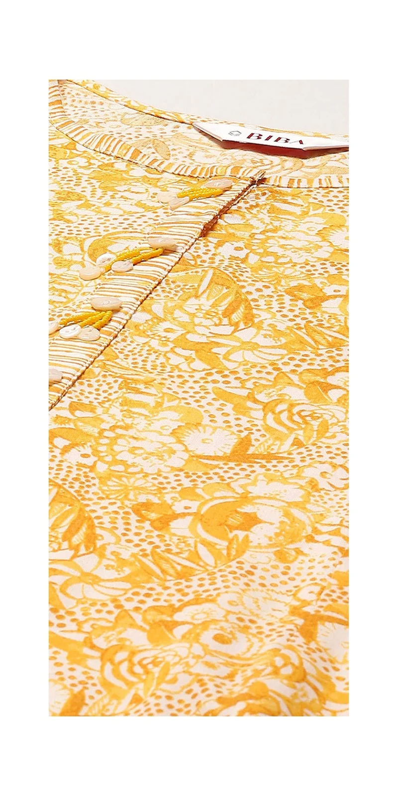 بيبا مجموعة بدلة الرايون الصفراء المستقيمة