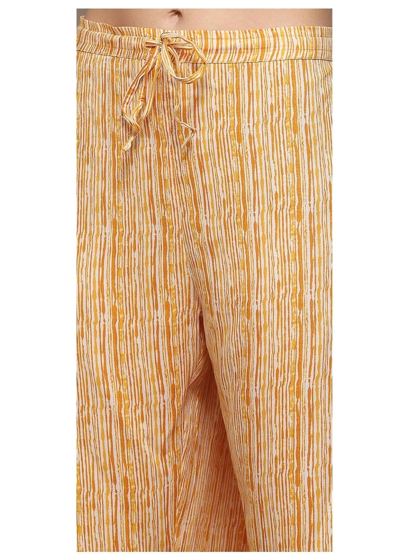 Biba yellow Yellow Rayon Straight Suit Set for Women | Best Price UAE