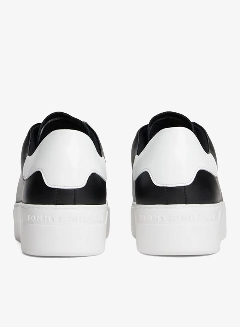 TOMMY HILFIGER Black Chic Platform Cupsole Patent for Women | Best Price UAE