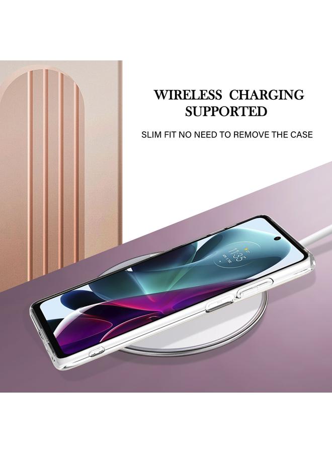 اس-توب جراب لهاتف Motorola Moto G200 5G، جراب هاتف TPU بنمط زهور رخامية متداخلة - Image 4