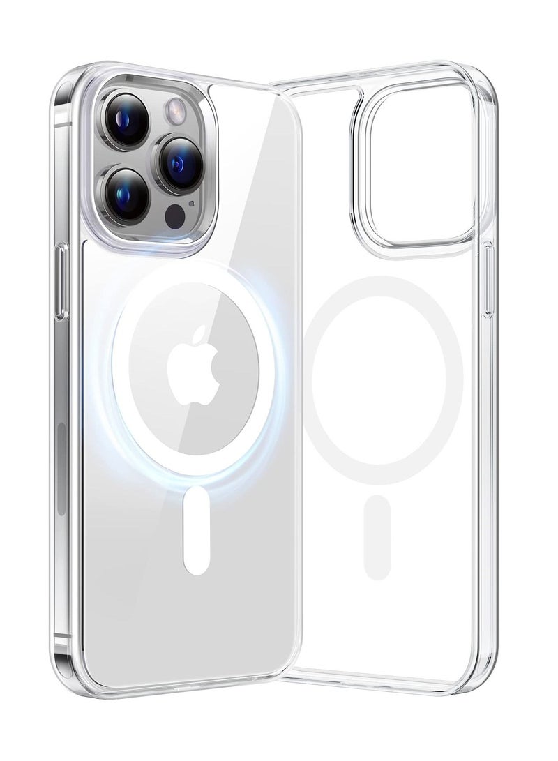 Houmt iPhone 14 Pro Cover Compatible with MagSafe Never Yellow Slim Thin Protective Case for Apple iPhone 14 Pro 6.1 inch - Image 1