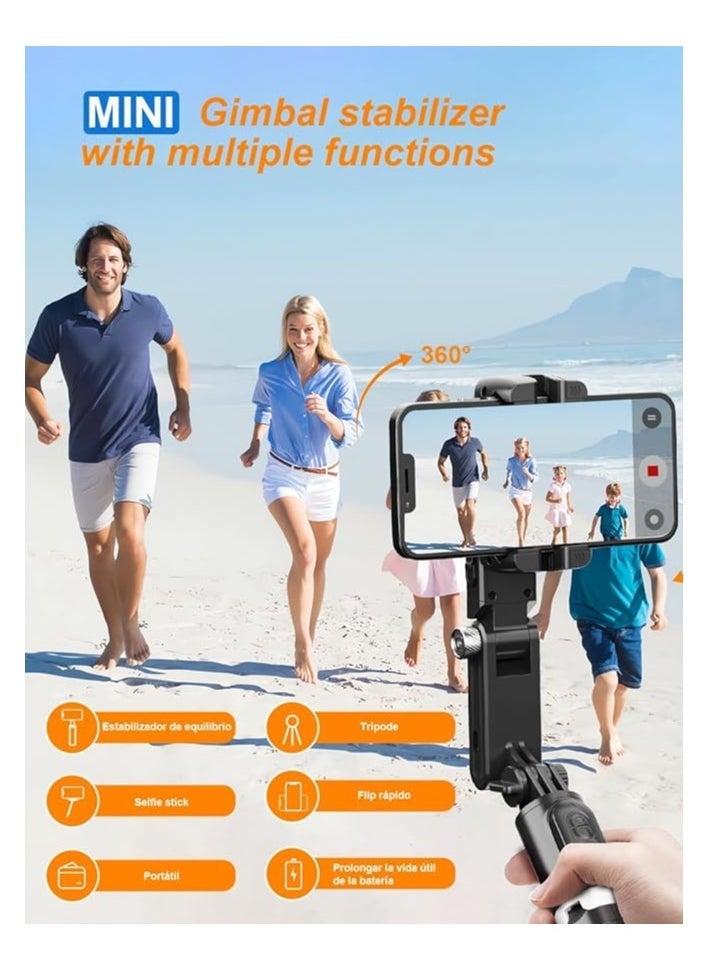 ELTRAZONE Q18 2-Axis Smartphone Gimbal Stabilizer with Remote Control – Intelligent Auto Face Tracking, 360° Smooth Stabilization, Portable Foldable Design, Perfect for Vlogging, Social Media Content Creation, Live Streaming, and Cinematic Videos  - Image 3